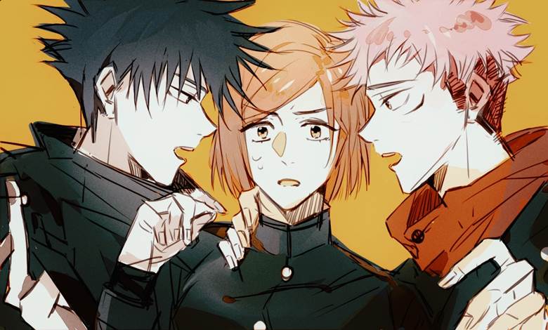 Jujutsu Kaisen, Yuji Itadori/Nobara Kugisaki, Megumi Fushiguro/Nobara Kugisaki, Nobara Kugisaki, Megumi Fushiguro, Yuji Itadori