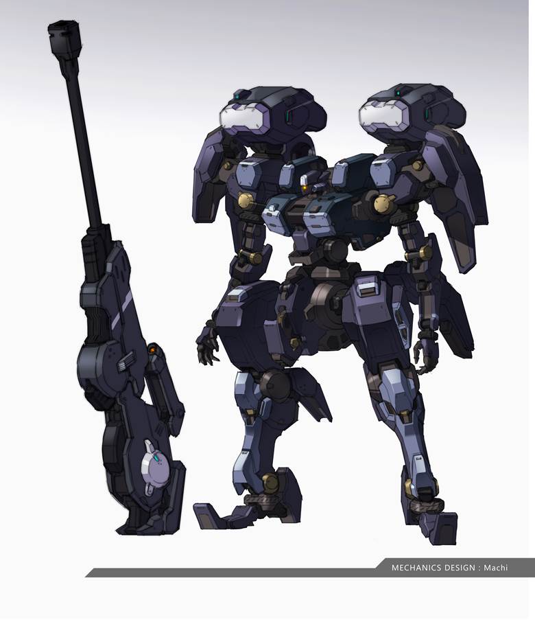 ROKA M23 sniper type|MaChi的机器人壁纸插画图片