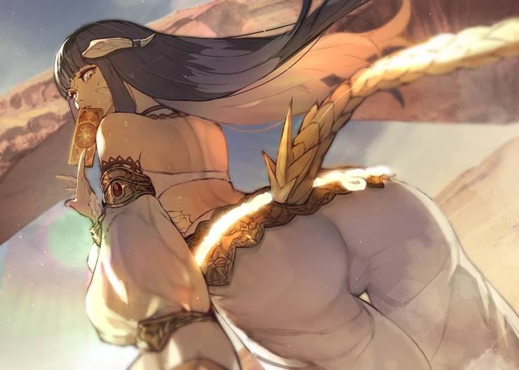 你想去洗个澡吗|插画师HIDE的FF14插画图片
