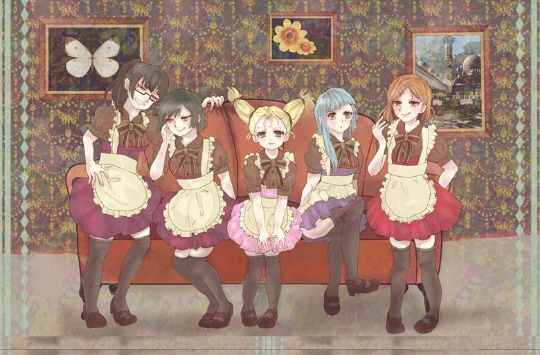 Jujutsu Kaisen, 禅院真希, Mai Zenin, Nishimiya Momo, Kasumi Miwa, Nobara Kugisaki