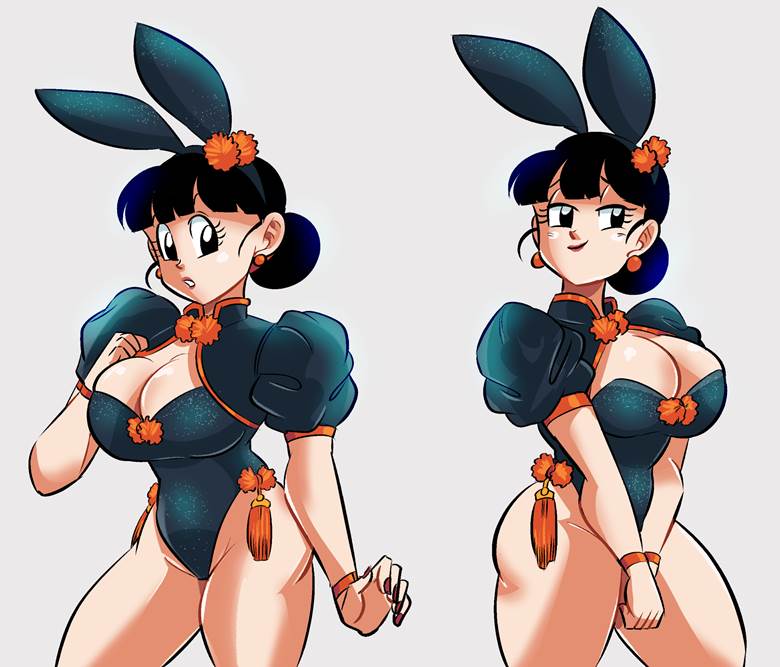 Chichi - Bunny Outfit|插画师FunsexyDB的可爱兔女郎插画图片