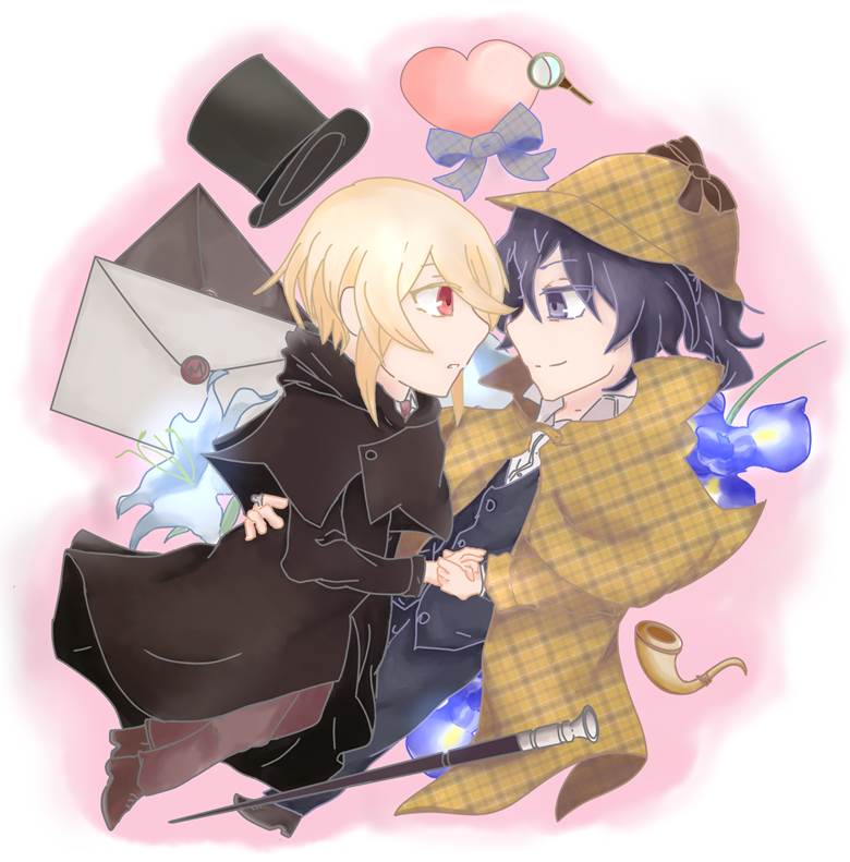 やっと捕まえたぜ|キリ的忧国的莫里亚蒂插画图片