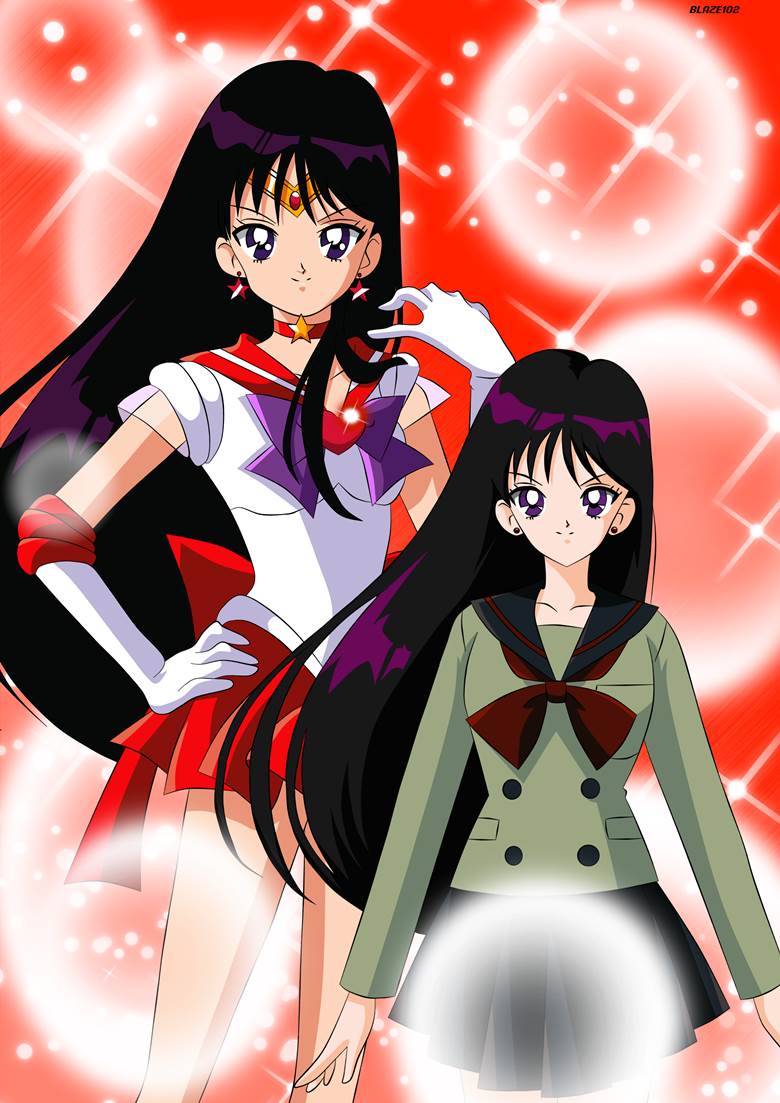 Rei Sailor Mars Birthday 21 Blaze102的美少女战士插画图片 Bobopic