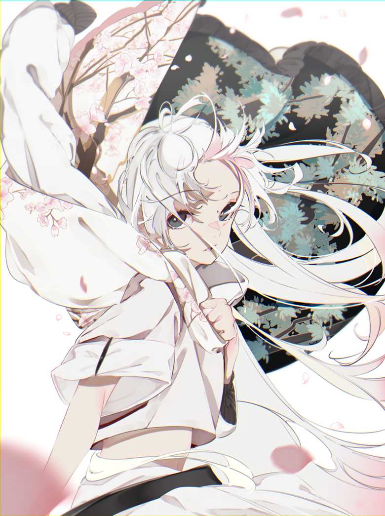 original, girl, white hair, original 10000+ bookmarks