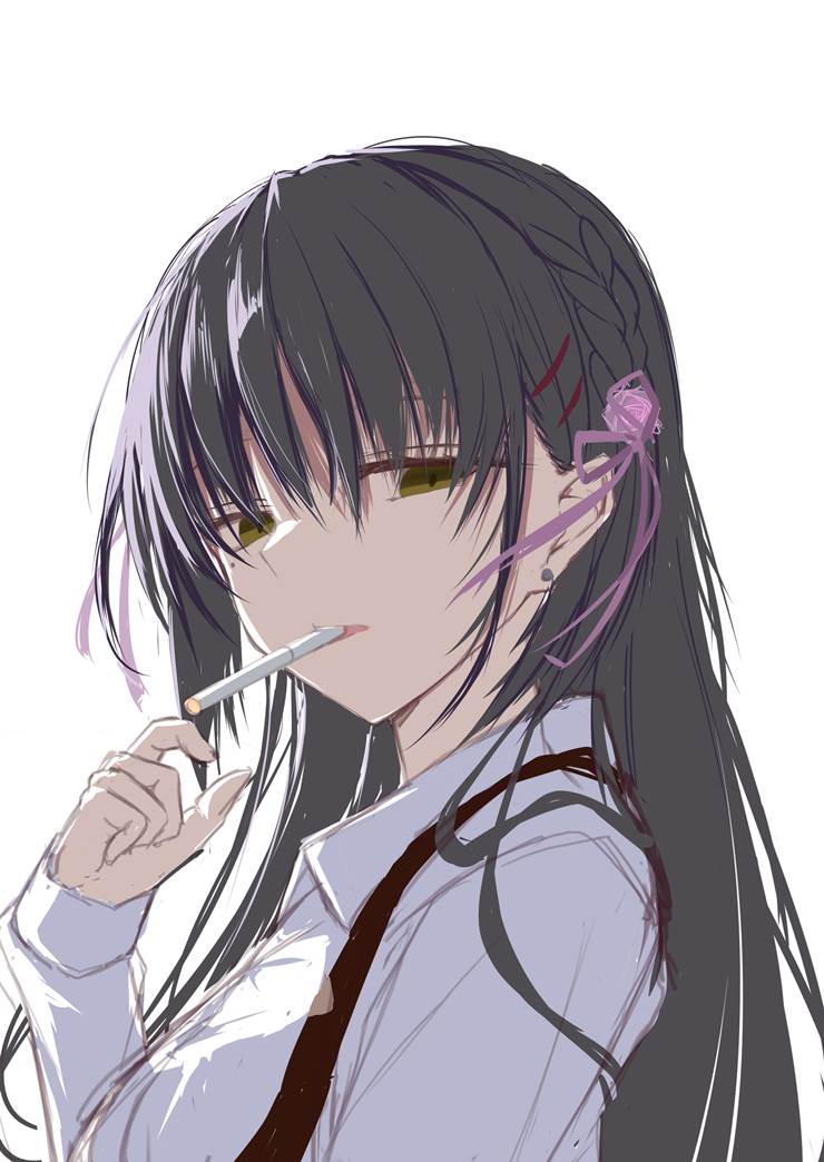 ヤニっ娘,吸烟,四季夏目,星光咖啡馆与死神之蝶,柚子社图片