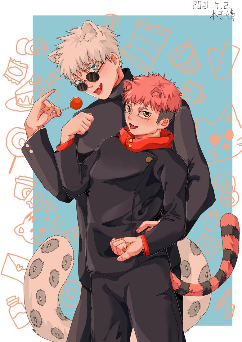 Jujutsu Kaisen, Yuji Itadori, Jujutsu Kaisen yaoi, Gojo/Yuji, Satoru Gojo