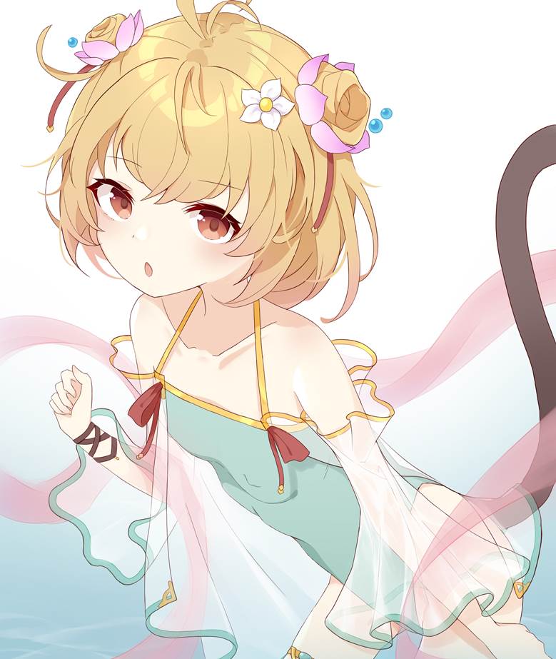 Andira, Granblue Fantasy, Granblue Fantasy, swimsuit scarf, Twelve Divine Generals (Granblue), loli