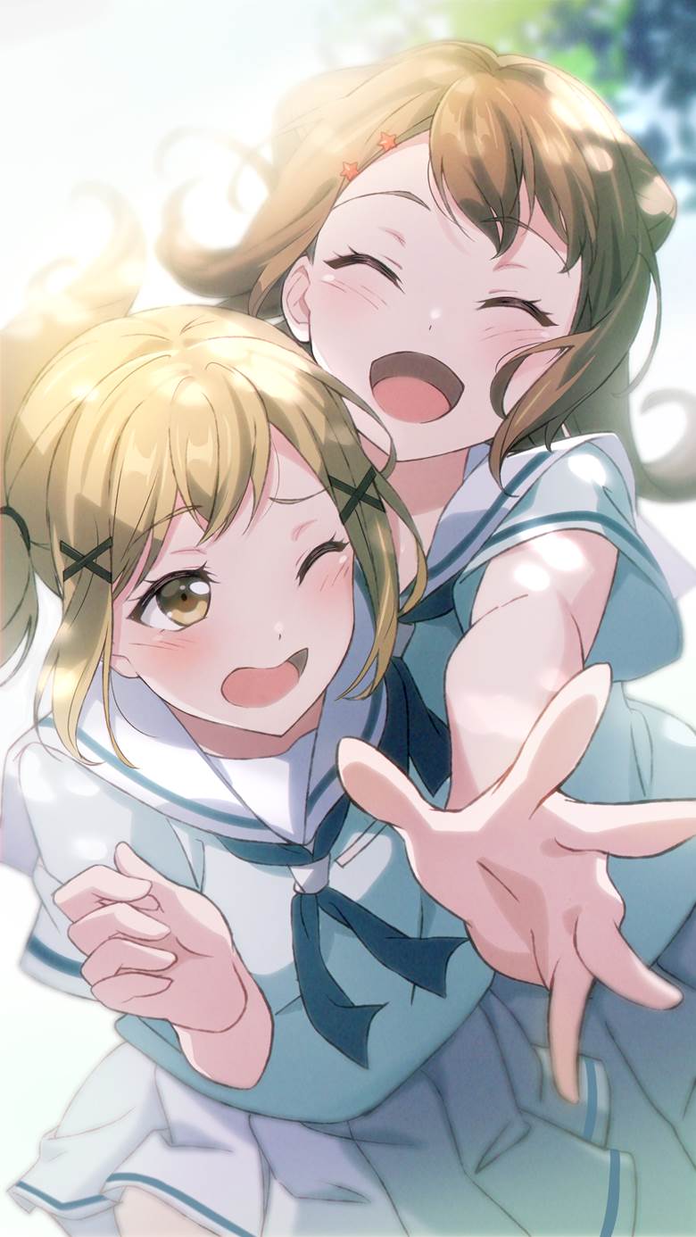 香澄と有咲|信泽収的《BanG Dream》P站插画图片