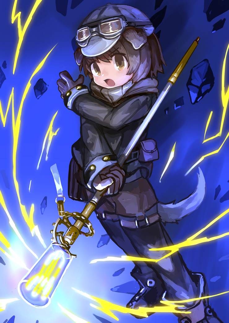 法术干员小电狗格雷伊pixiv插画图片