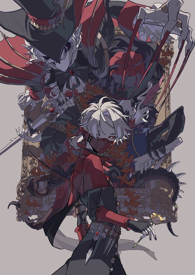 手游《第五人格》P站壁纸图片，悬疑烧脑剧情