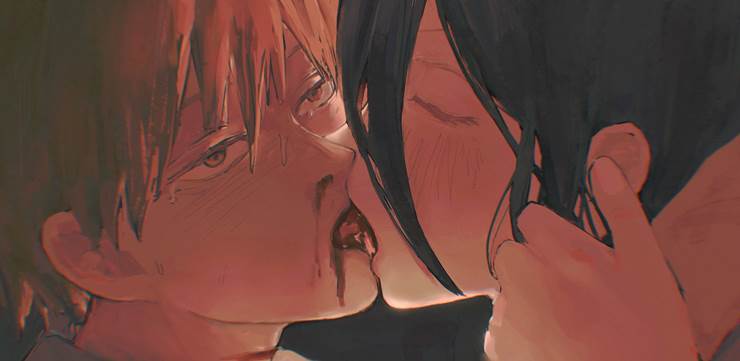 Chainsaw Man, Reze, 电次（电锯人）, Denji × Reze, 链锯人1000收藏