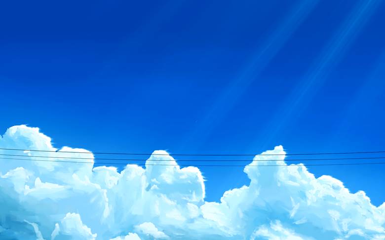 background, 原创, 风景, 原创, sky, 云, 蓝天, 积雨云, 夏天, 夏日天空