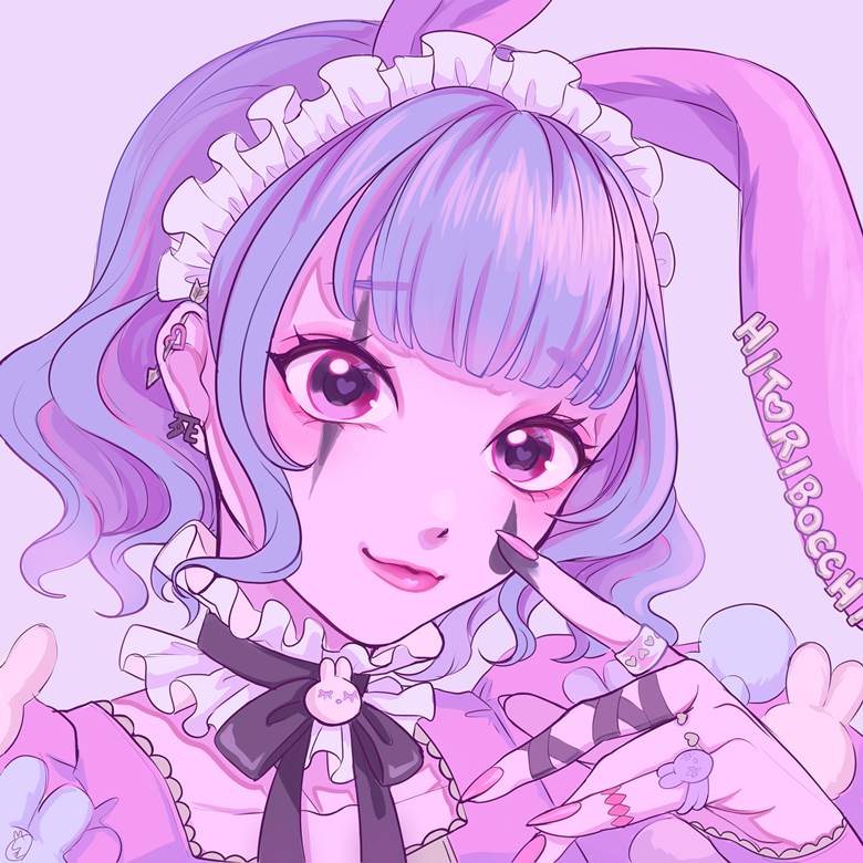 女孩子, 原创, yume kawaii, 兔子, 涂鸦, yami kawaii