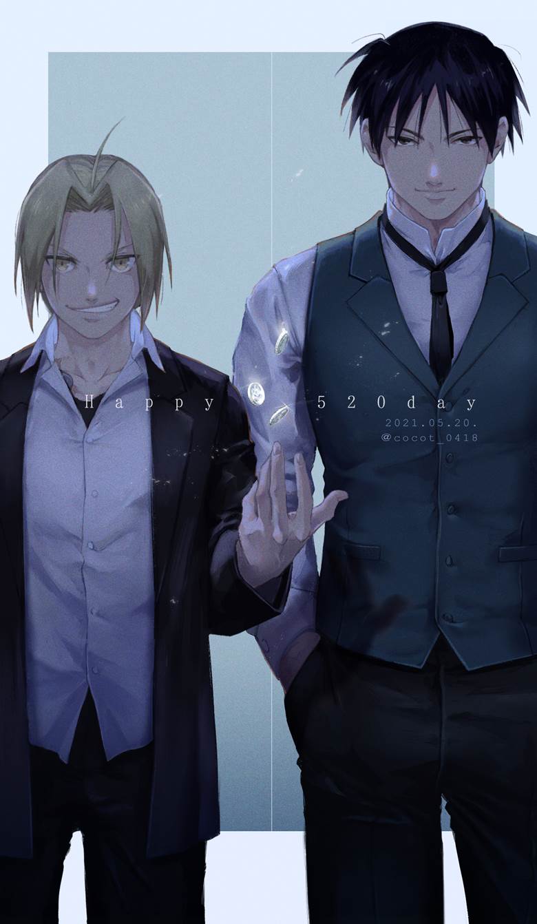 钢之炼金术师, edward elric, roy mustang, 焰钢（罗伊×爱德）, 腐向