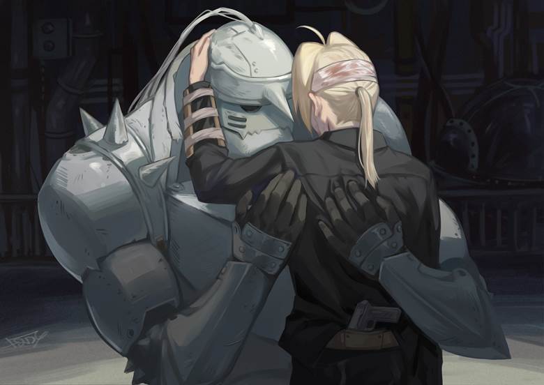 钢之炼金术师, doujin, Elric Brothers, alphonse elric, Fullmetal Alchemist 1000+ bookmarks