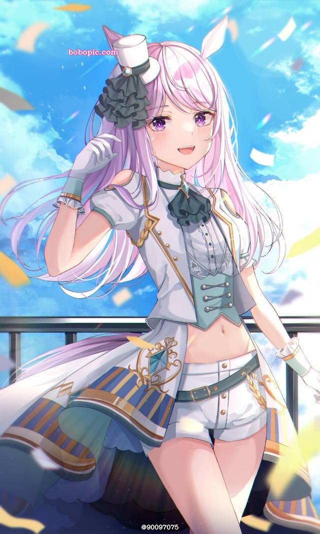 一张赛马娘PrettyDerby,马娘,赛马娘,目白麦昆,小女孩绘画图片