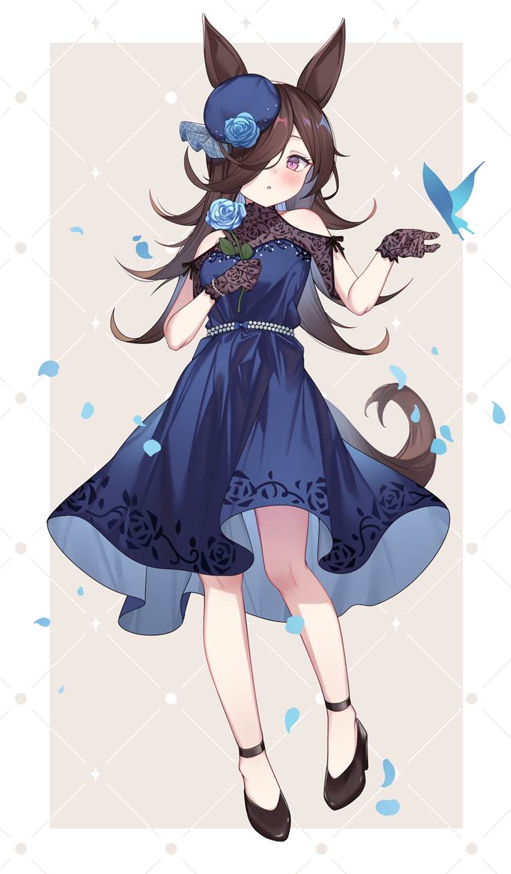 米浴（赛马娘）, 赛马娘Pretty Derby, 蕾丝手套, Oniisama  hoihoi, 裙子, I want to protect that smile, 赛马娘Pretty Derby 10000收藏