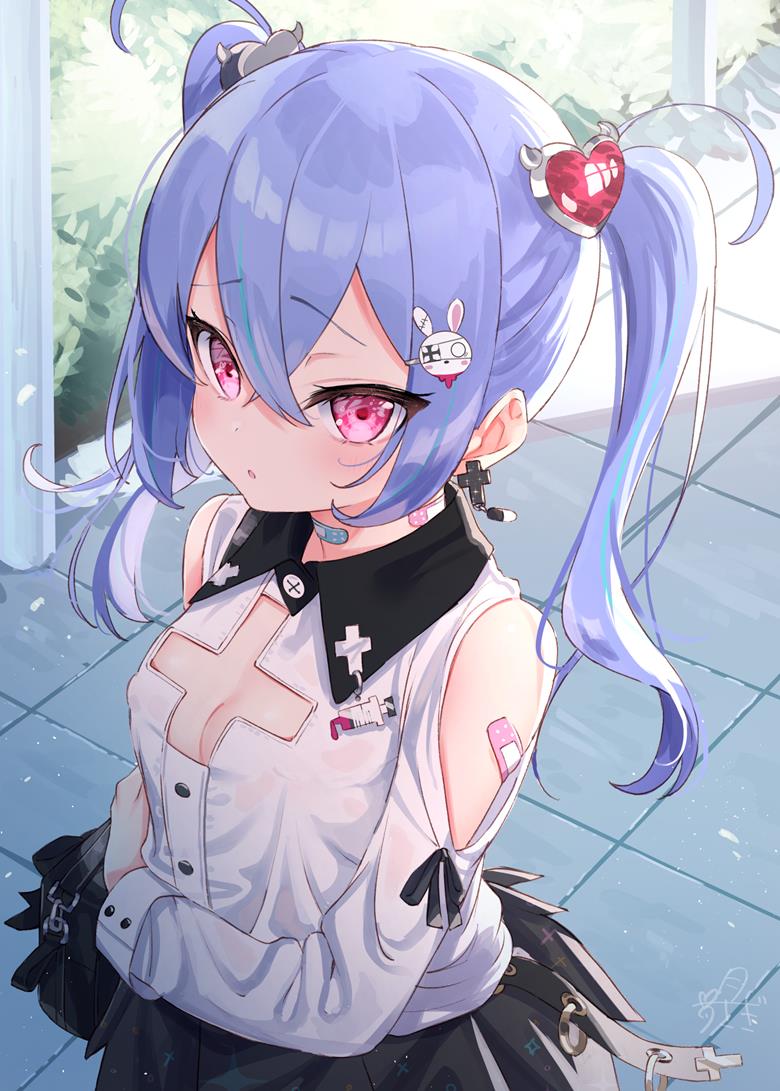 插画, 女孩子, 原创, cutaway shoulder, 原创7500收藏, 萝莉