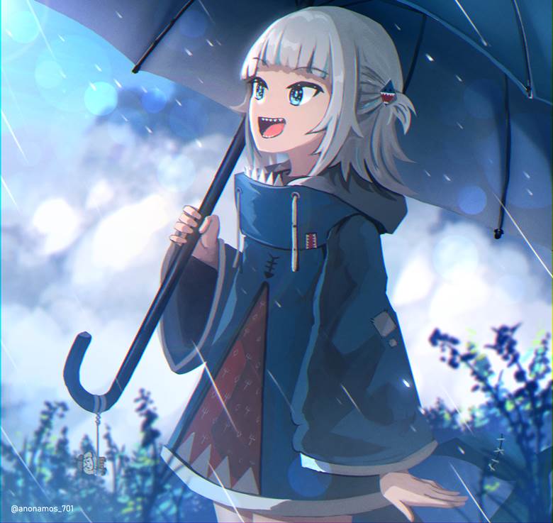 女孩子, 虚拟主播, Hololive, 噶呜·古拉, 云