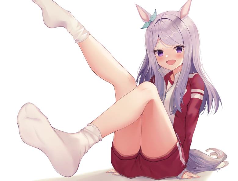 Mejiro McQueen (UMPD), Uma Musume Pretty Derby, horse girl, The soles of feet in socks, socks, sole, white socks, Uma Musume Pretty Derby 1000+ Bookmarks, Uma Musume Pretty Derby 5000+ Bookmarks