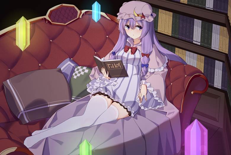 东方Project, 东方, 帕秋莉·诺蕾姬, 白色过膝袜, 6月9日是帕秋莉之日, 东方Project250收藏