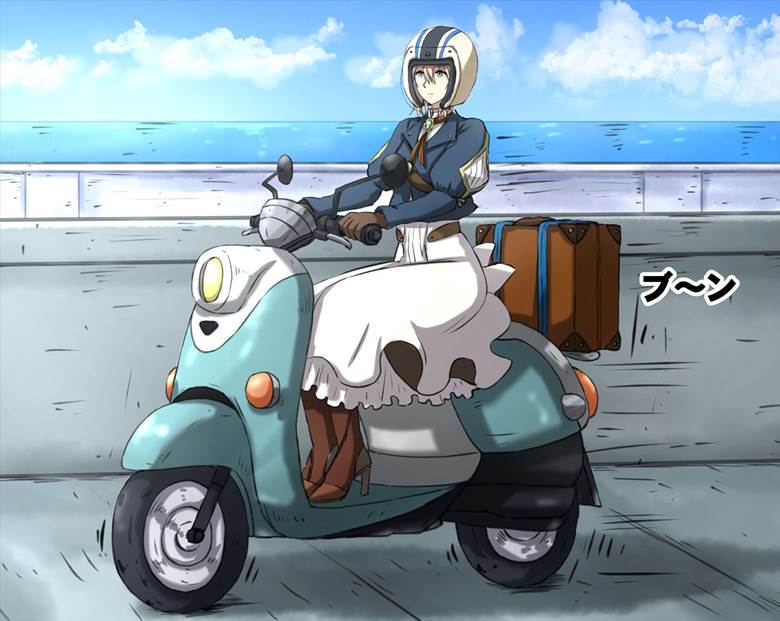 紫罗兰永恒花园, 薇尔莉特·伊芙加登, scooter, 紫罗兰永恒花园 100收藏