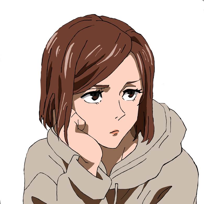 钉崎野蔷薇不良jc的咒术回战插画图片