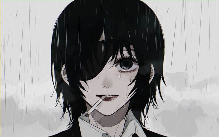 Chainsaw Man, cigarette, Himeno, Himeno (Chainsaw Man)