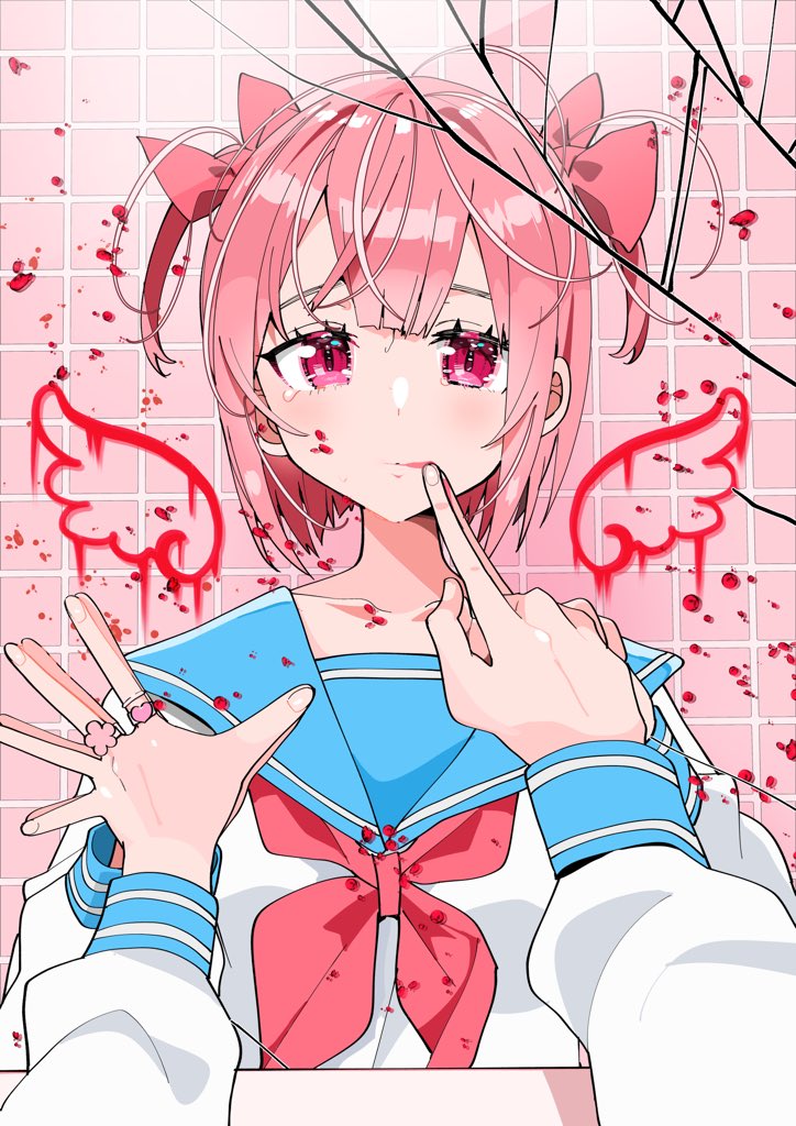 original, creation, sailor uniform, wings