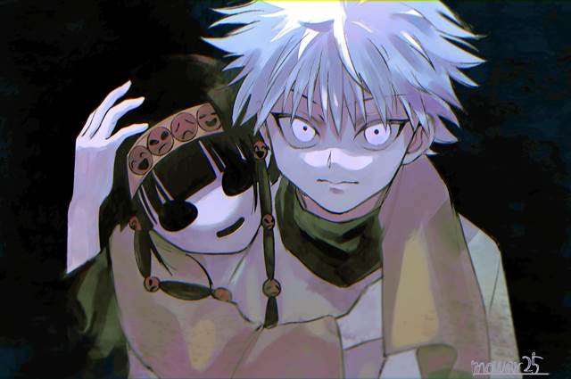 killua,nanika,全职猎人,奇犽,奇犽·揍敌客图片