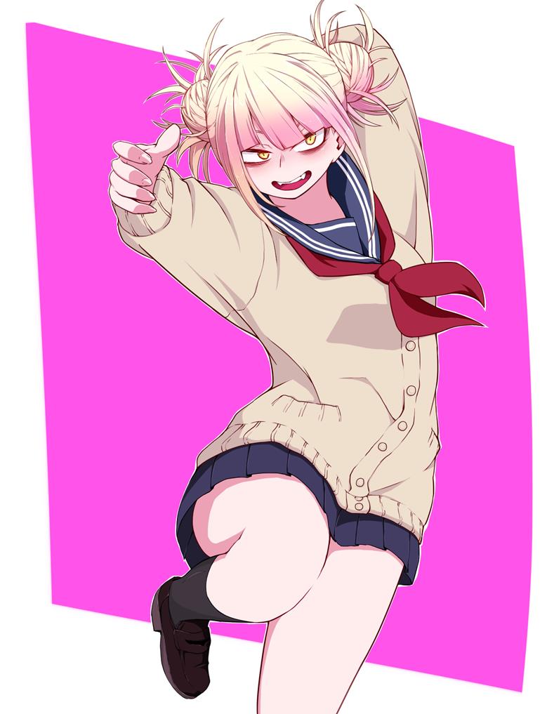 Himiko Toga, 渡我被身子, 我的英雄学院, 女高中生, 我的英雄学院 1000收藏