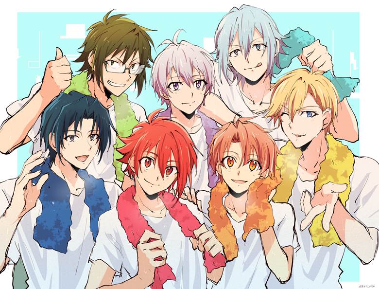 アイナナ1期ばんちー的idolish7偶像星願插畫圖片