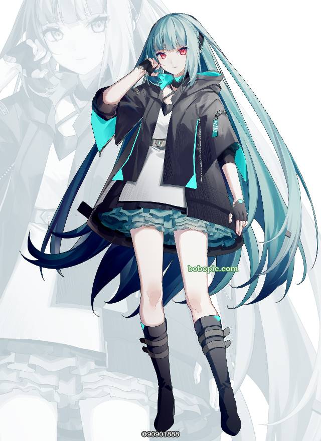 ミクさんマジ女神,初音ミクif,初音未来,美ク,长发图片
