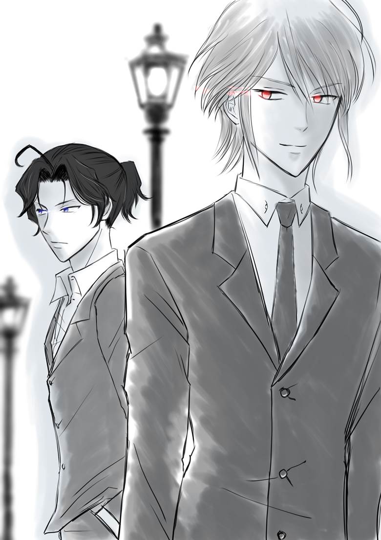 无题kon的忧国的莫里亚蒂插画图片