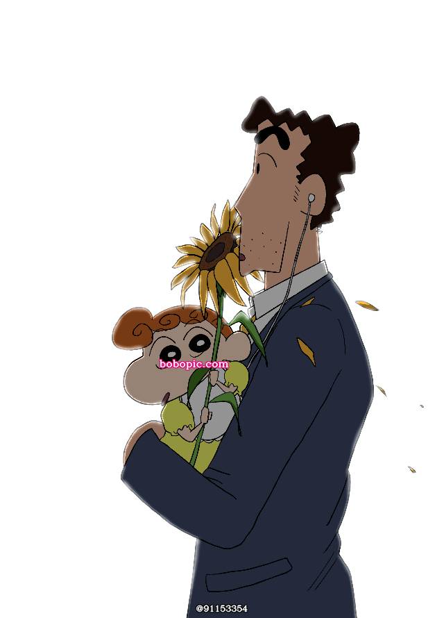 离去之原,蜡笔小新,野原向日葵,野原广志图片