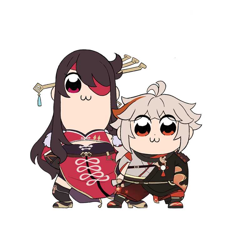 原神北万cp插画图片,北斗和枫原万叶