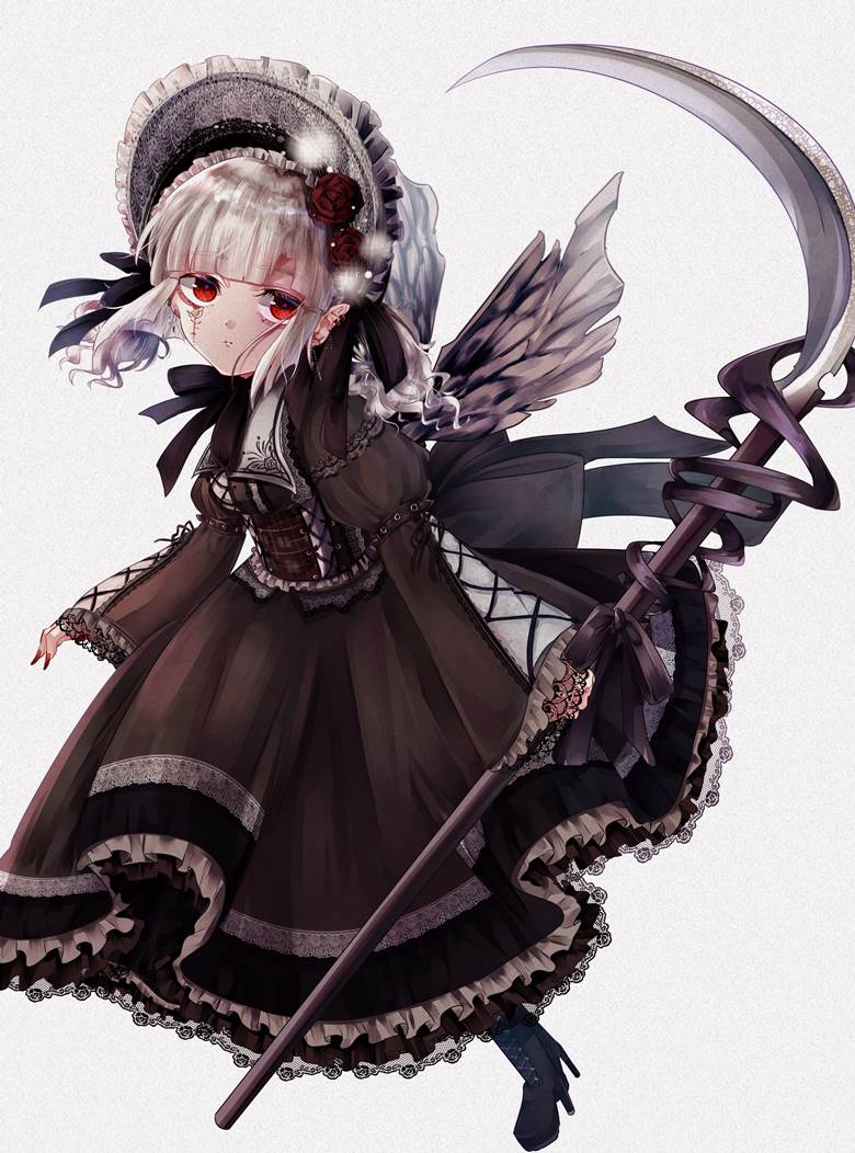 grim reaper, 哥特萝莉, 女孩子, 洛丽塔, 原创, 原创, lolita, 原创100收藏
