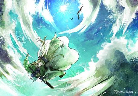 塞尔达传说, skyward sword, 林克×塞尔达, The Legend of Zelda 100+ bookmarks, 塞尔达公主