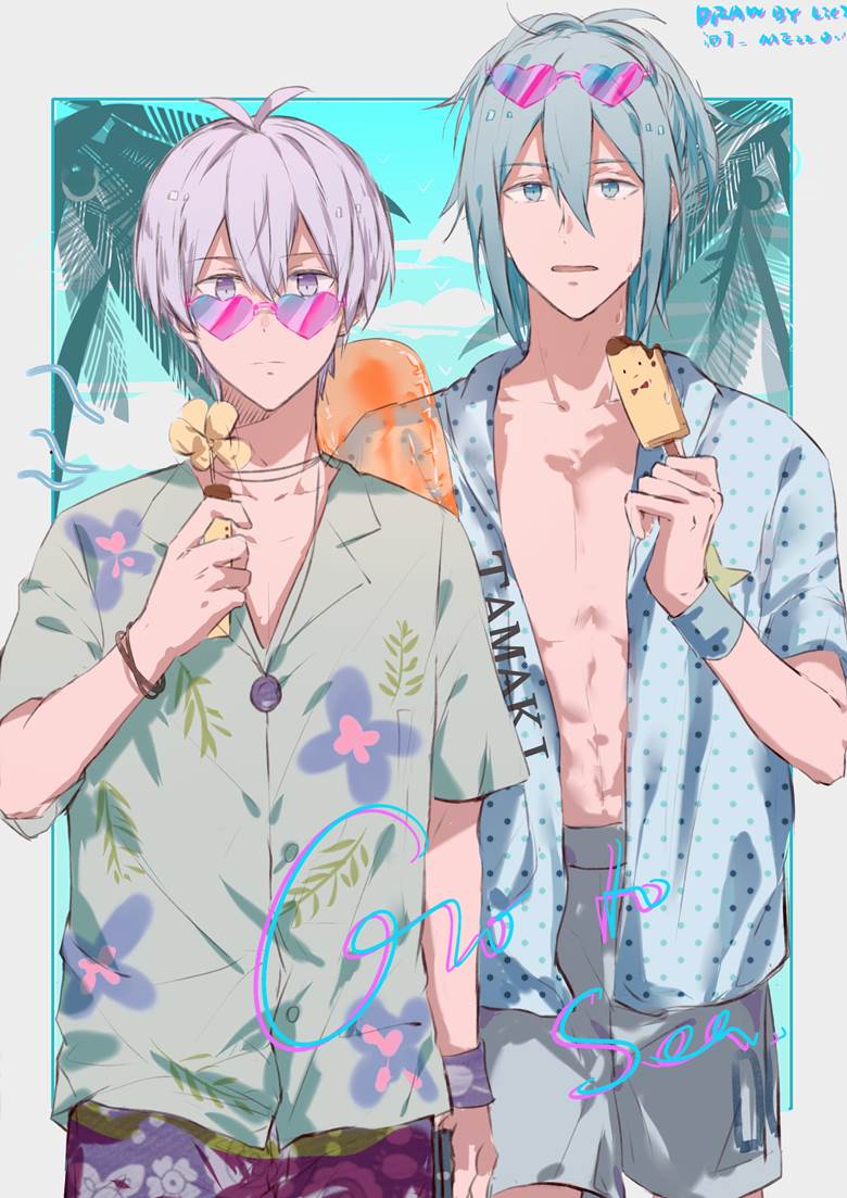 夏liez的idolish7偶像星愿插画图片