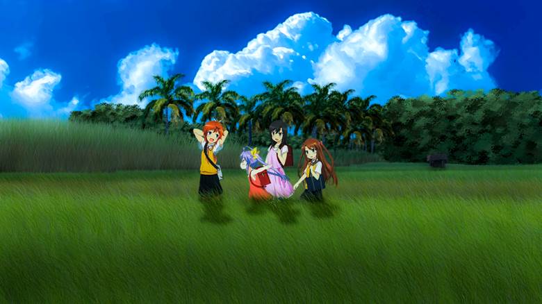 悠哉日常大王, 风景, background, 原创, 场景, 夏天, 积雨云, 夏日天空, 蓝天