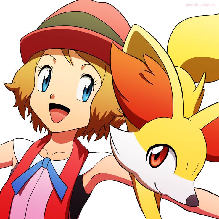 精灵宝可梦, 口袋妖怪, 宝可梦动画, Pokémon XY anime, 莎莉娜, 莎莉娜（宝可梦动画）, 火狐狸, 女英雄/女主角, Pokémon 500+ bookmarks