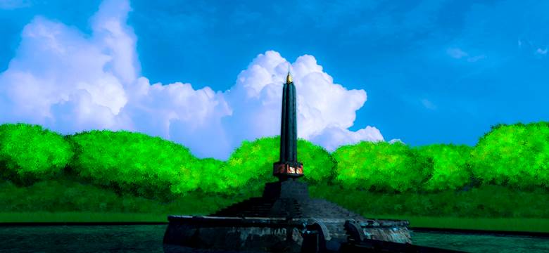 Malang City Monument|Skyfall的pixiv云层插画图片