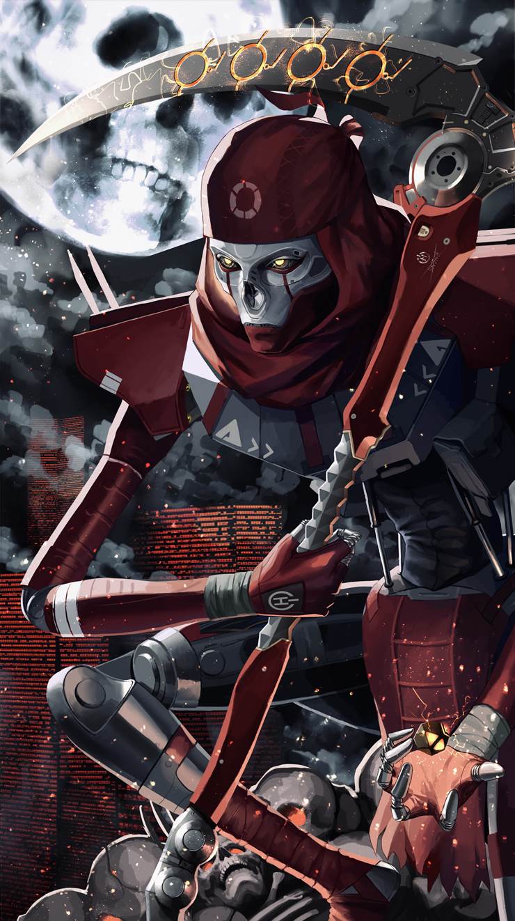 是一名人造梦魇,《apex英雄》亡灵插画图片