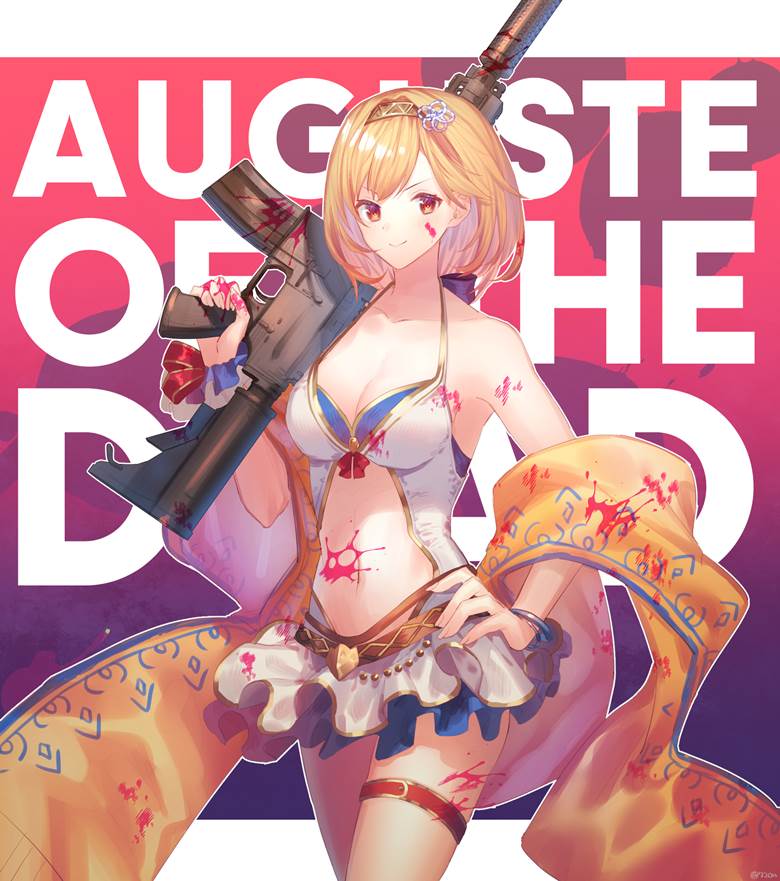 碧蓝幻想, 碧蓝幻想, 姬塔（碧蓝幻想）, 姬妲, 泳装, 碧蓝幻想100收藏