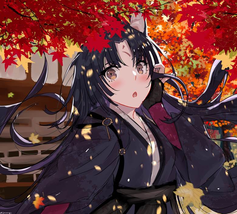 saga 嵯峨|jannong的明日方舟高清插画图片