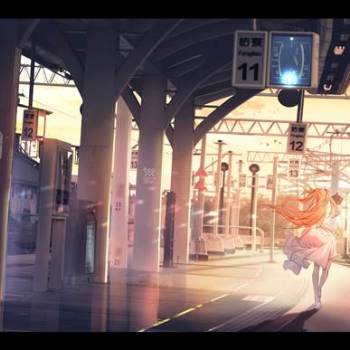 Das Evangelium kommt  福 音 降 临 |ニド的火车车站插画图片
