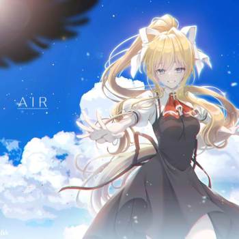 《AIR》|插画师驹的神尾观铃插画图片