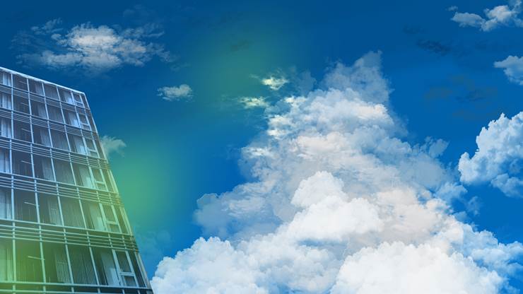 风景, nature, 云, sky, 夏天, 插画, 原创