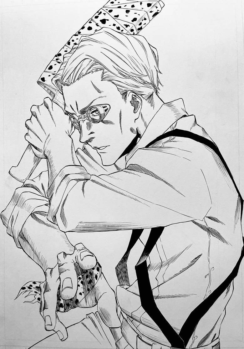 Jujutsu Kaisen, Kento Nanami, 七海海, gentleman, 帅哥, 手绘