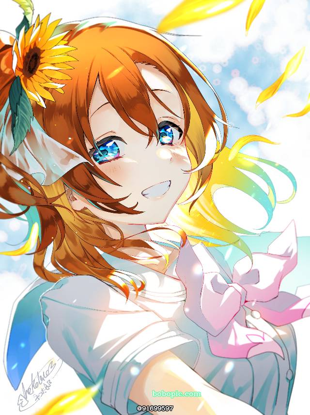 一张LoveLive,高坂穗乃果绘画图片